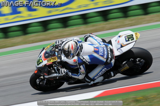2010-06-26 Misano 3993 Carro - Superbike - Free Practice - Sylvain Giuntoli - Suzuki GSX-R 1000